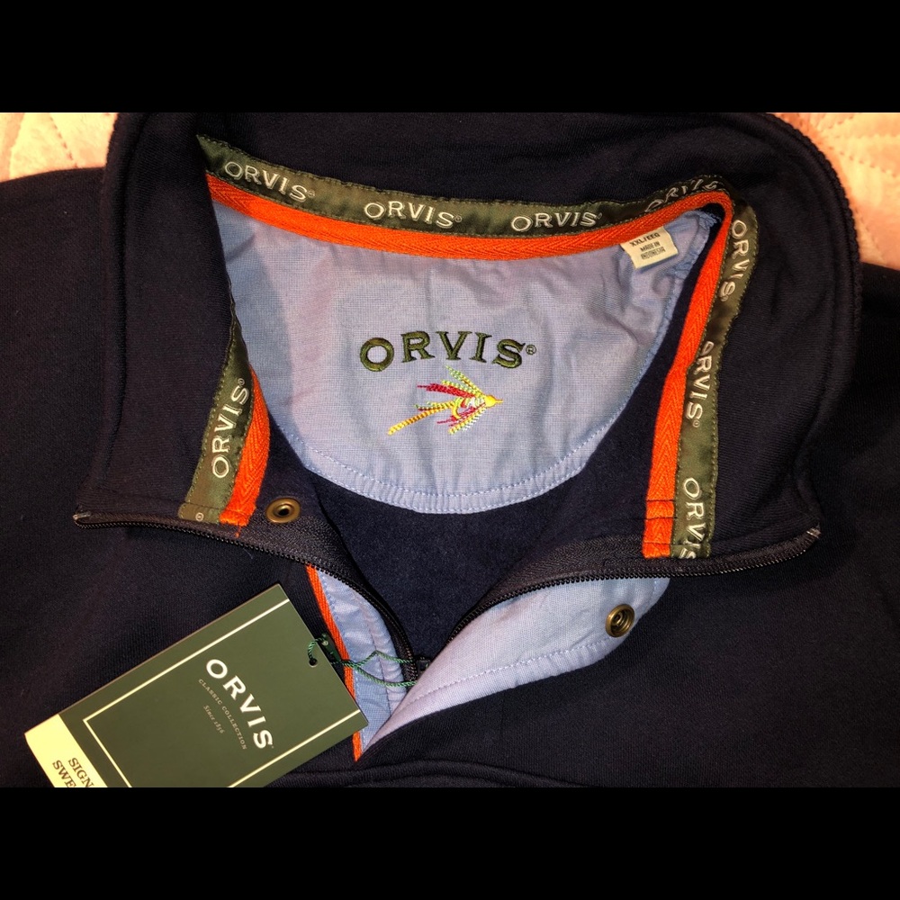 Orvis Signature Sweatshirt Navy blue